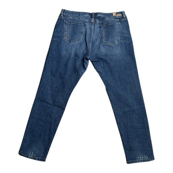 Kut From The Kloth Jeans Womens 14 Blue Katy Boyfriend Straight Leg Medium Wash - Picture 4 of 12